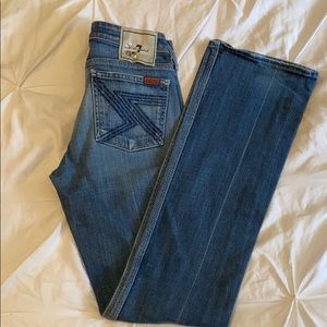 7 For All Mankind Flynt medium wash jeans